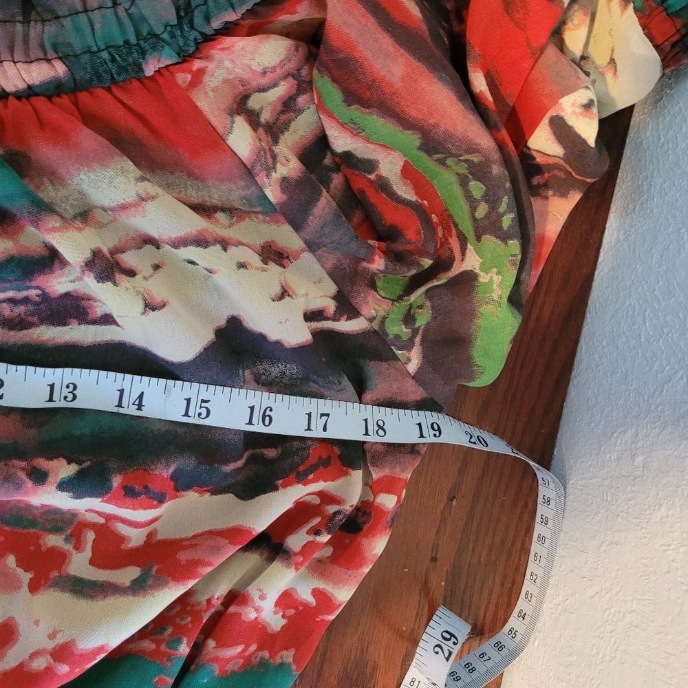 Colorful Abstract Print R Cinco Ranch Dress - Size Small - Picture 4 of 6